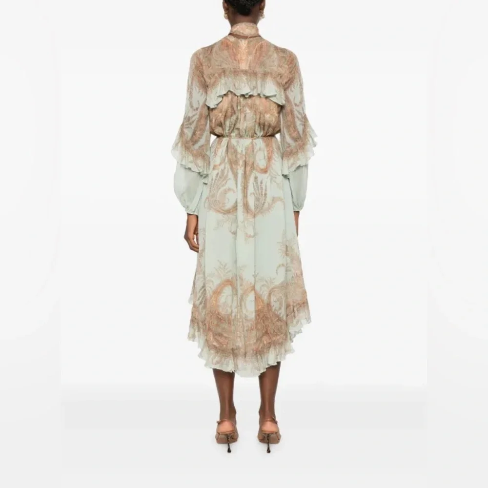 Zimmermann Memento Flutter Midi Dress - Picture 10 of 11